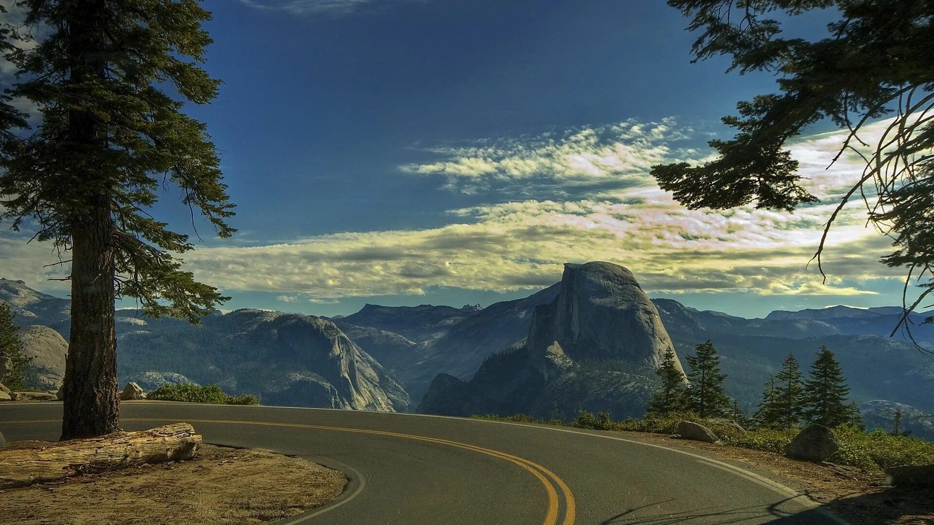 3 1920x1080. Yosemite National Park дорога. Стоун-Маунтин Аппалачи. Дорога в Калифорнии Йосемите. Пейзаж с дорогой.