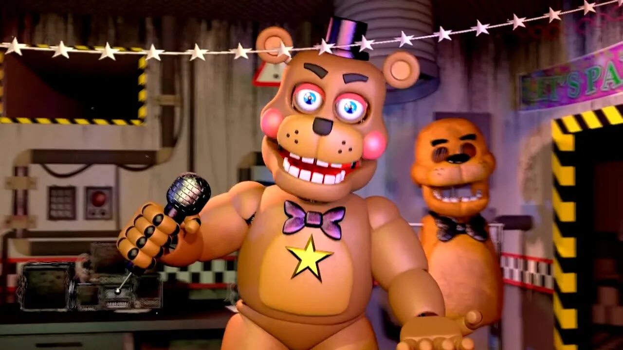 Видео freddy's. Рокстар Фредди. FNAF Rockstar Freddy. Рокстар Фредди Ultimate Custom.