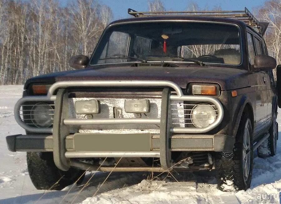 "Кенгурятник" Lada 4x4 3D, 1,8 л, 1995 года тюнинг DRIVE2