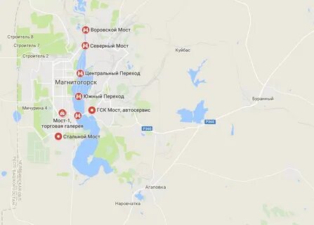 Где расположен магнитогорск