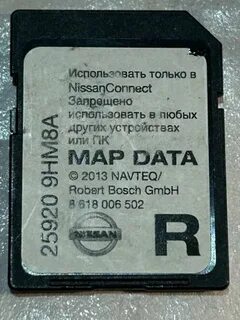 Карта nissan