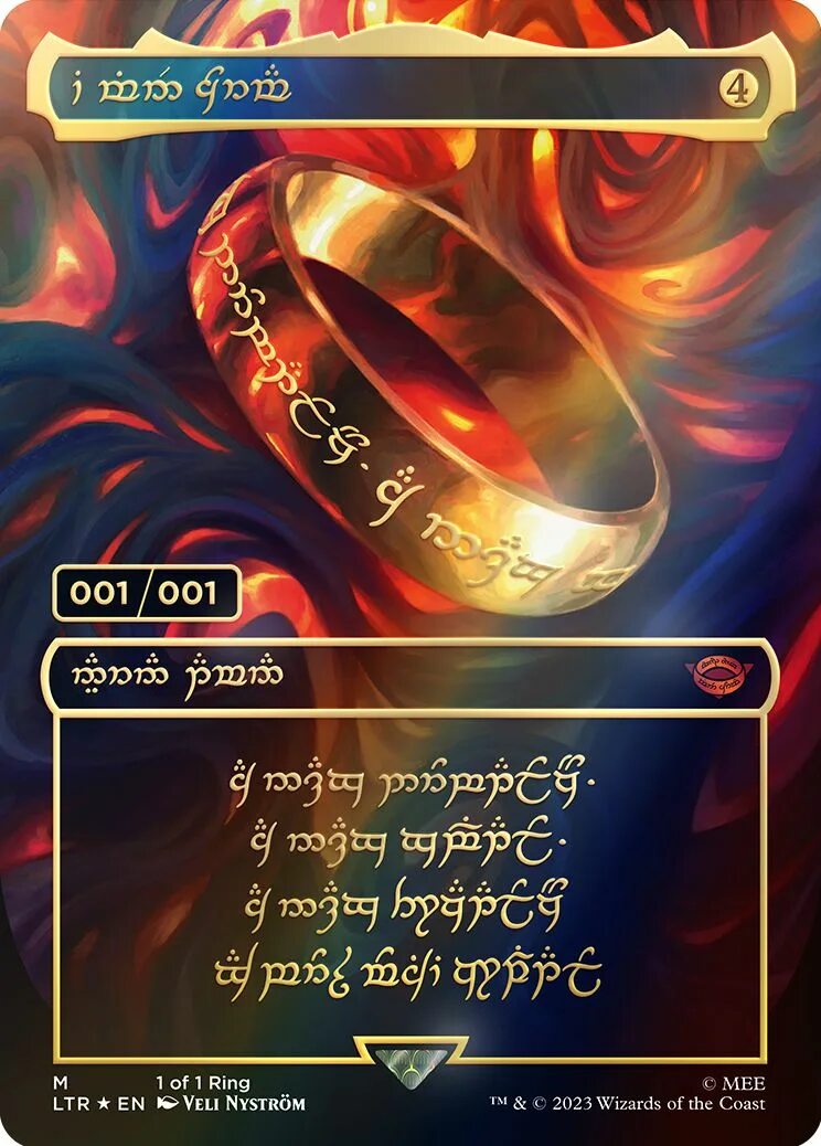 Ring card. Mtg кольцо всевластия. Magic the gathering кольцо всевластия. Единое кольцо мтг. Ring card.