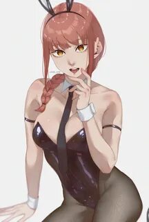 chibi 228, makima (chainsaw man), chainsaw man, highres, 1girl, animal ears, arm