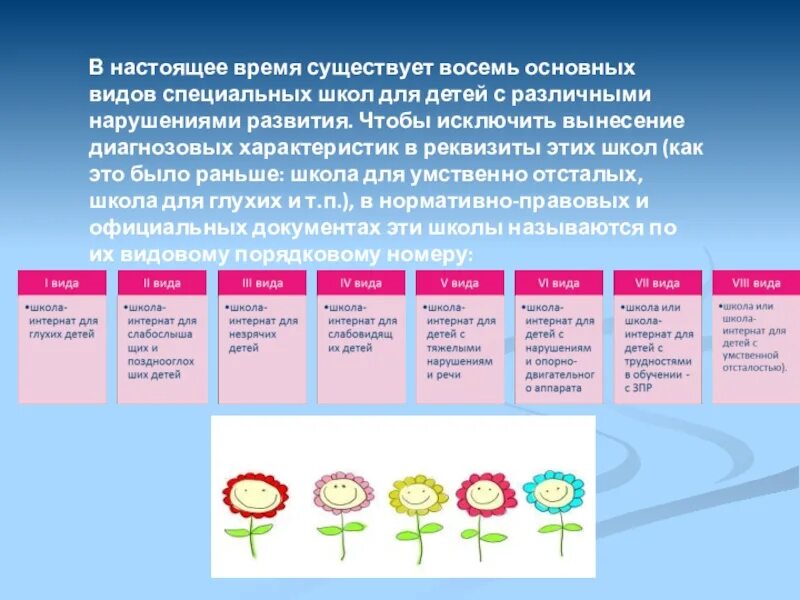 Виды сш. Виды специальных школ для детей с различными нарушениями развития. виды школ для детей с нарушениями. восемь видов школ. типы специальных школ.