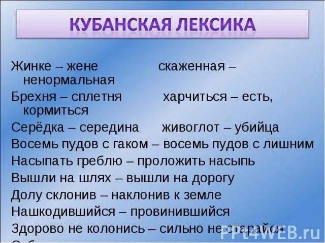 Лексика кубанских говоров. Лексика Кубанского говора. Кубанские фразы. Кубанские слова и выражения.