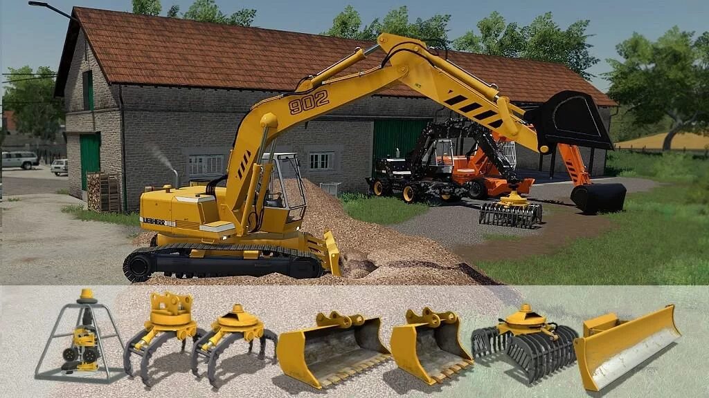 Мод на экскаватор для фс 19. Мод excavator liebherr фс 19. farming simulator 19 экскаватор. экскаватор для farming simulator 2019. liebherr 902.