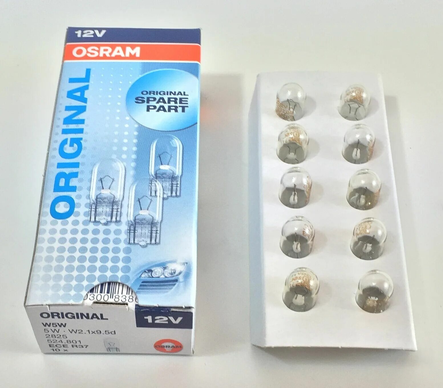 12v w5w osram