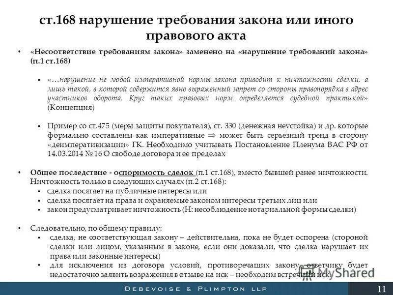 Противоречия законов и конституции. Прриер праврвого обычпя. Недействительность сделок в гражданском праве. Решение не соответствующее закону. Фз противоречит конституции.