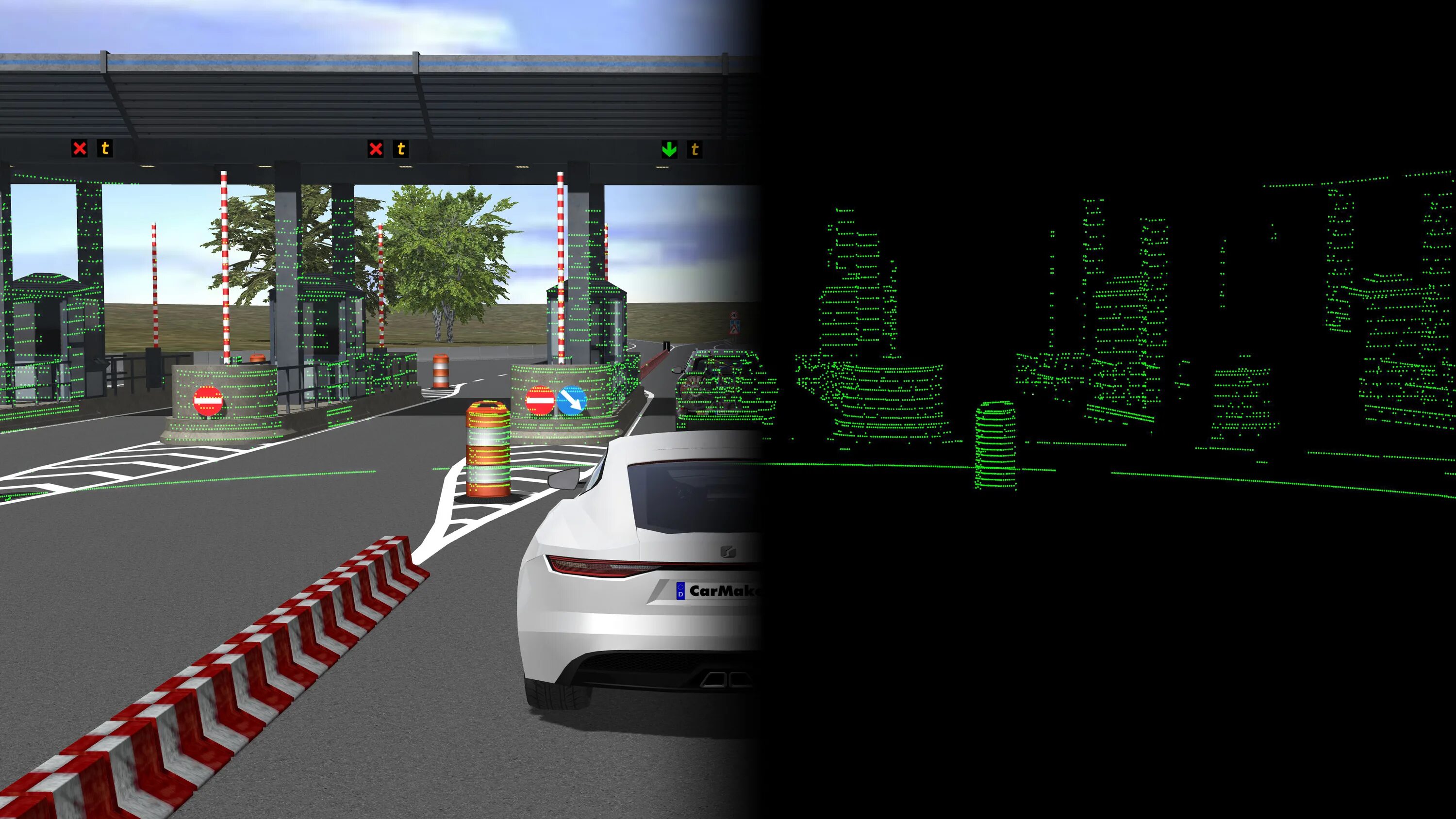 Testing area