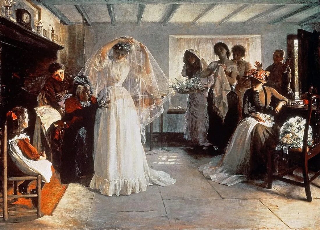 Рассказы про свадьбы. Мясоедов смотрины невесты картина.