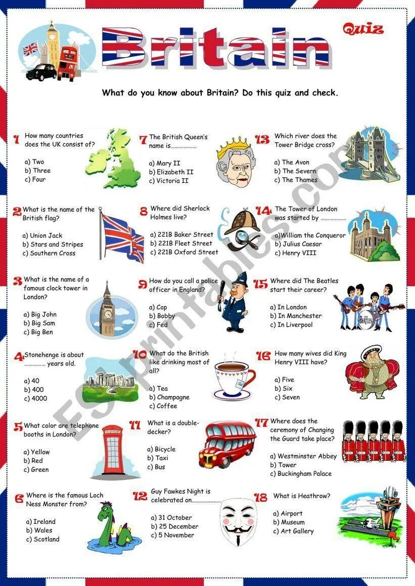What country do i like. The uk викторина. Задания про Англию. Английская викторина Quiz. Великобритания Worksheets.