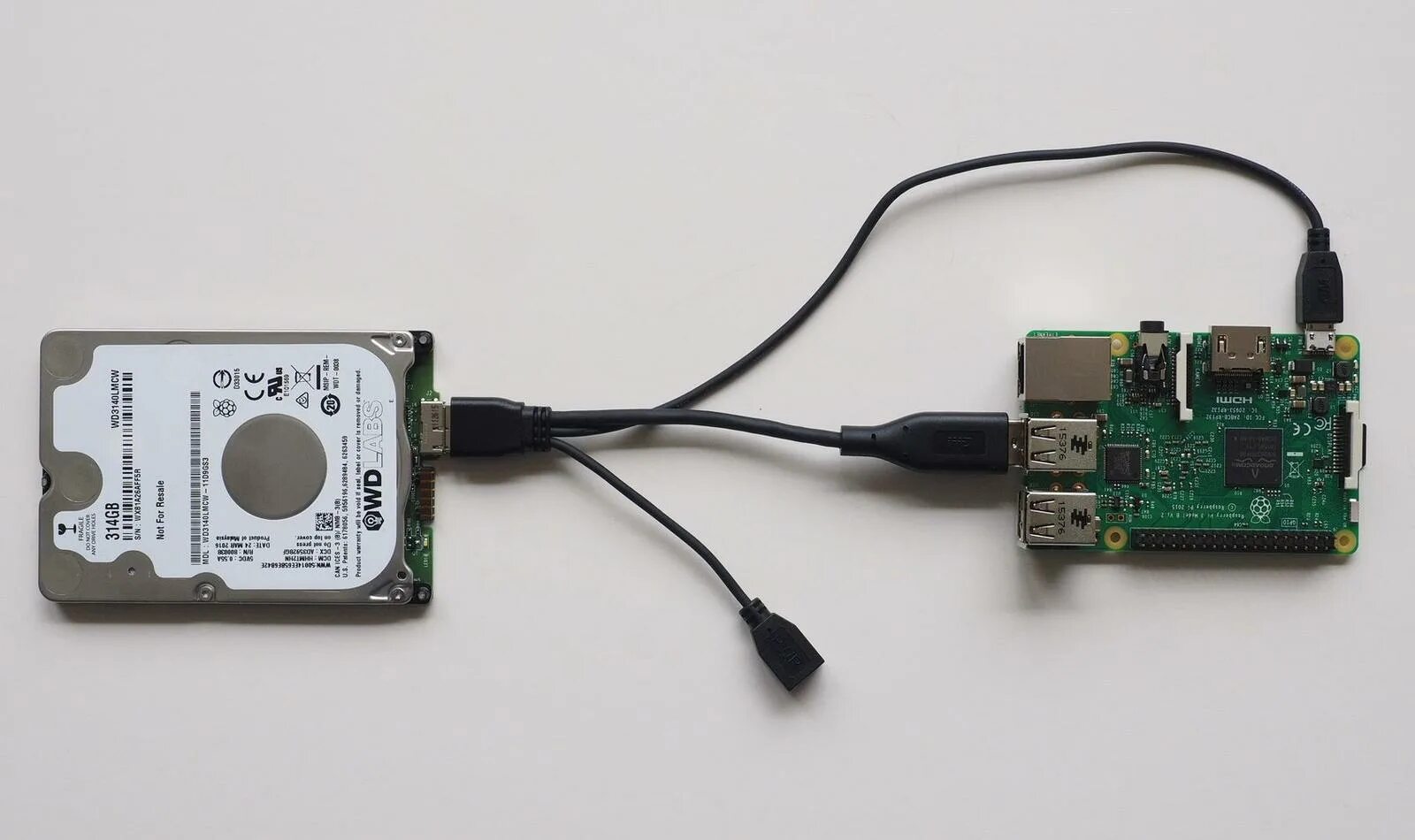 Raspberry pi диск
