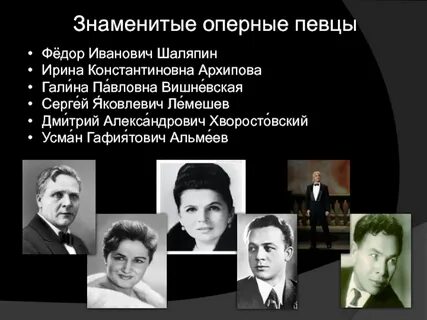 5 имен исполнителей