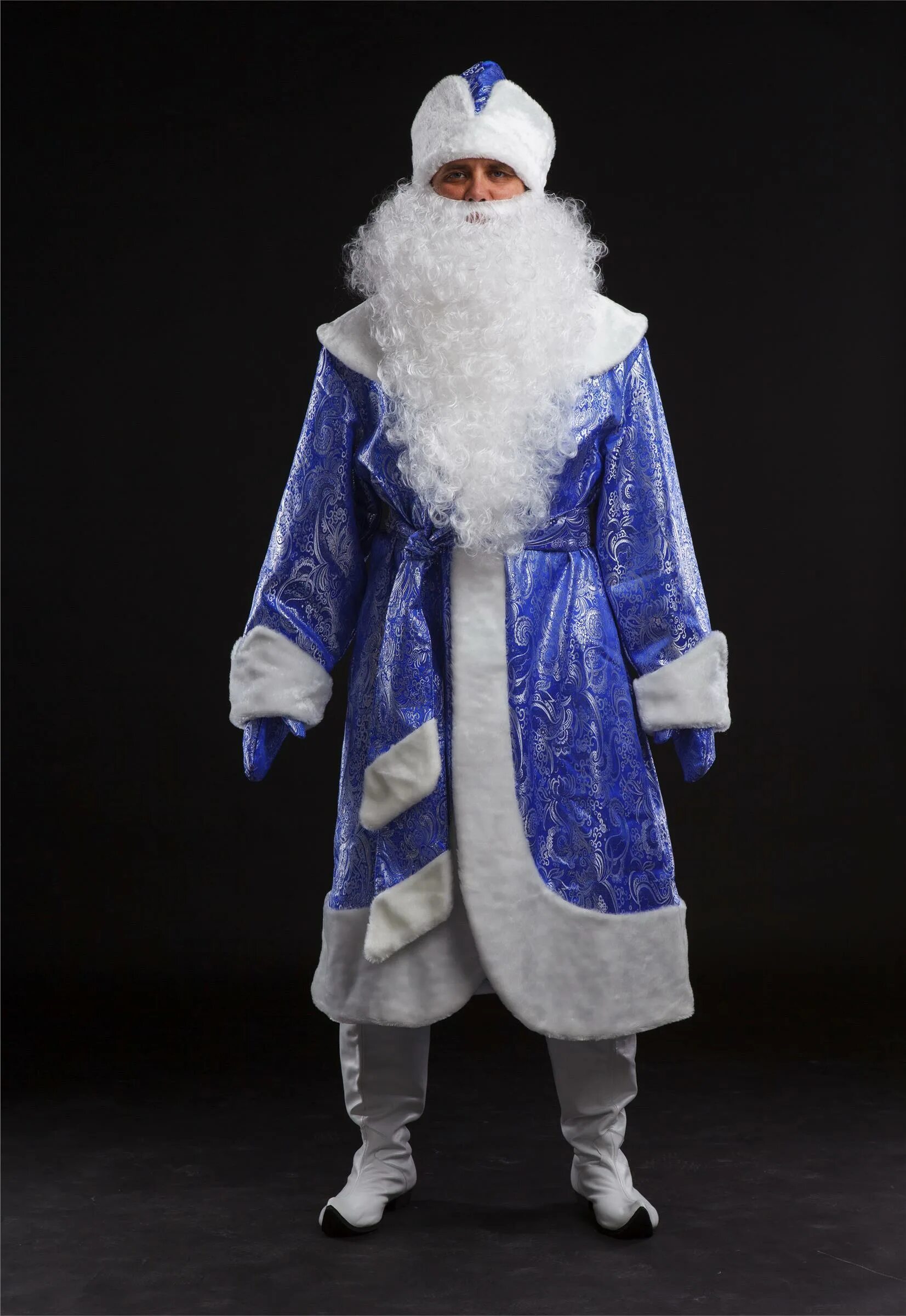 Костюм мороза куплю. Костюм Деда Мороза. Наряд Деда Мороза. Дед Мороз синий костюм. Костюм Деда Мороза новогодний.