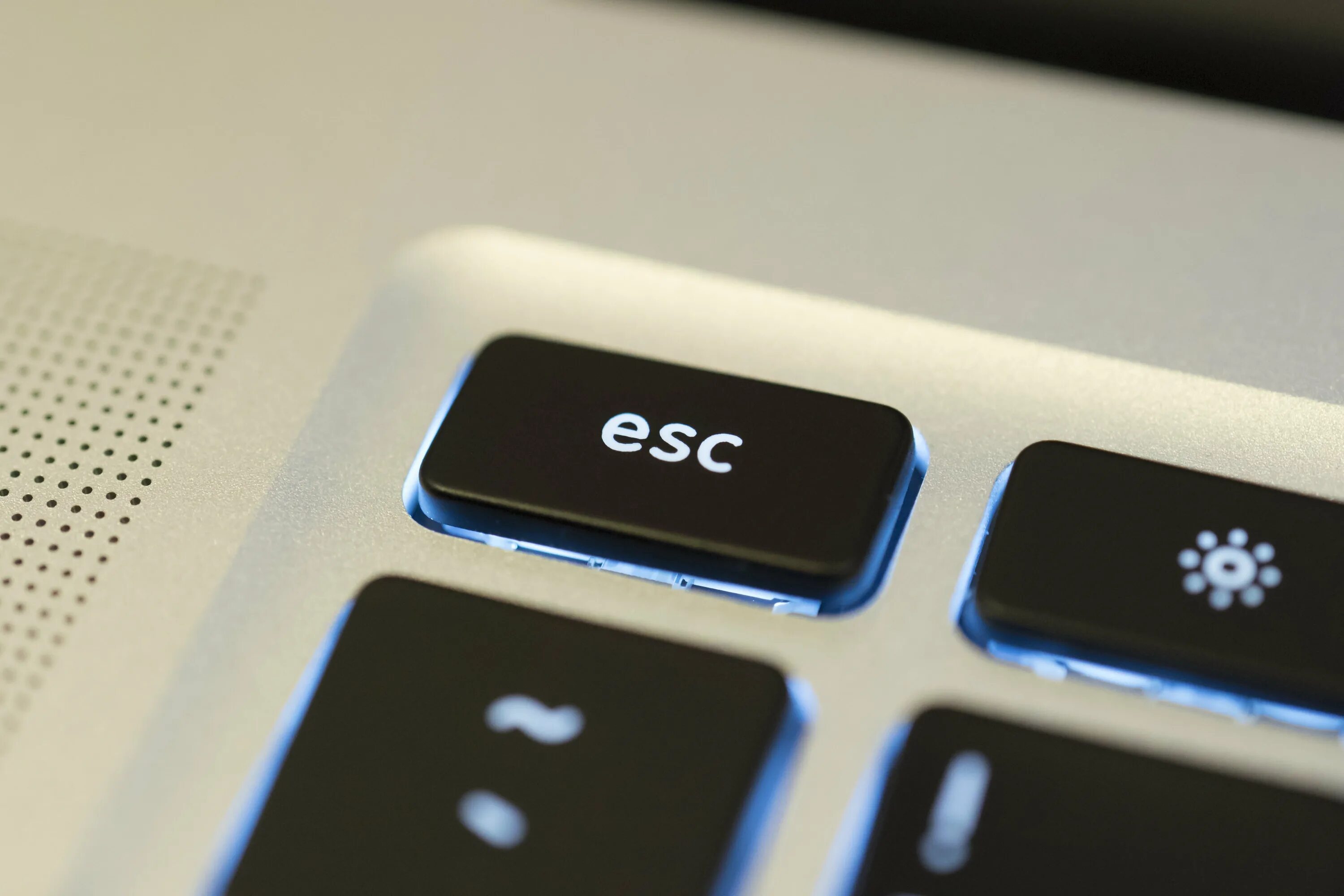 Escape button