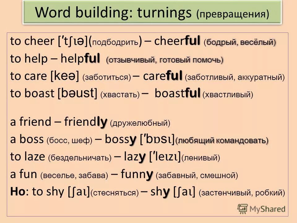 Word building правило. Word building rules. Word building английский язык.