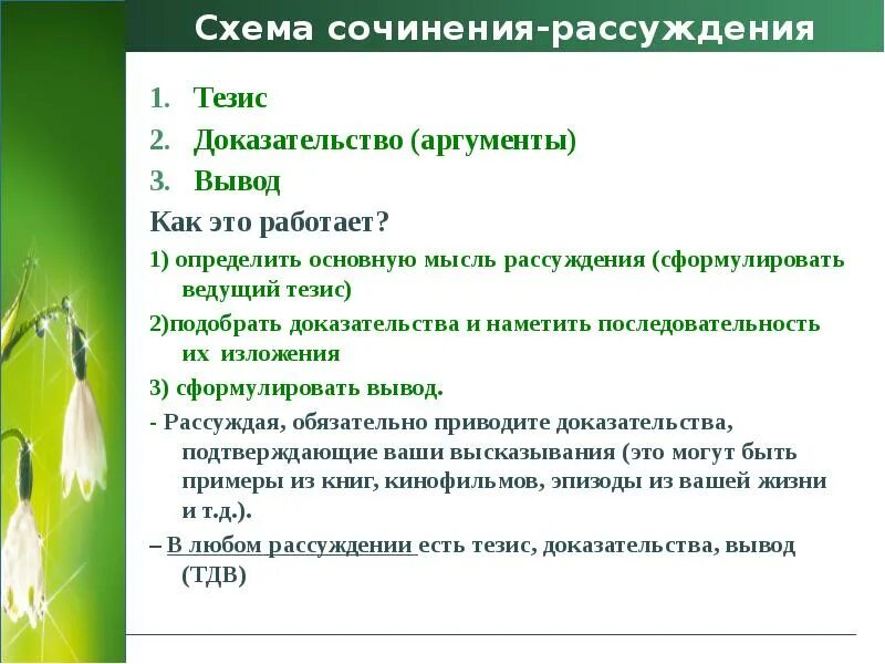 Тезис в сочинении рассуждении высказывание. Что такое тезис в сочинении рассуждении. Тезис аргумент доказательство. Сочинение рассуждение тезис доказательство вывод. Тезис доказательство вывод.