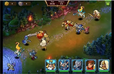 Мобильная игра герои