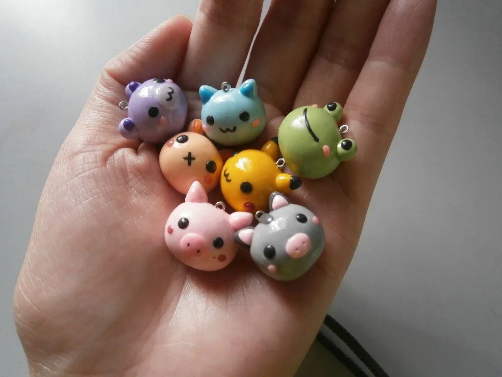 Cookieland Kawaii Magnets Polymer Clay Polymer clay crafts, Cute clay, Polymer c
