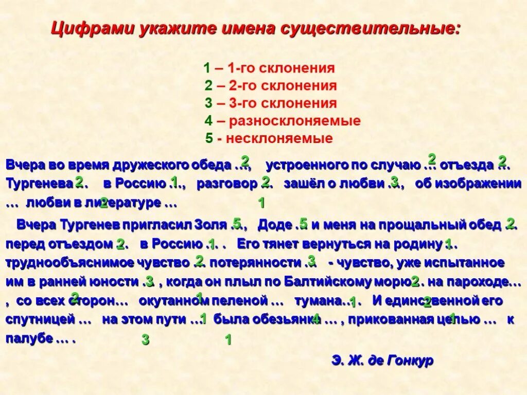 Цифрой укажите имена существительные вчера во время дружеского обеда. Вчера во время дружеского обеда склонения. Несклоняемые имена существительные 1 склонения. Имя существительное 10 класс презентация. Русский язык разносклоняемые и несклоняемые существительные