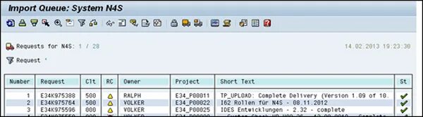 Import queue