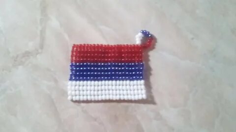 Флаг из бисера