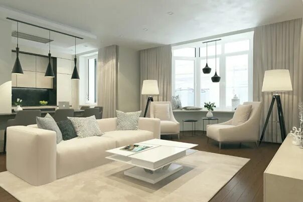 White interior - Галерея 3ddd.ru Белые интерьеры, Проектирование интерьеров, Иде