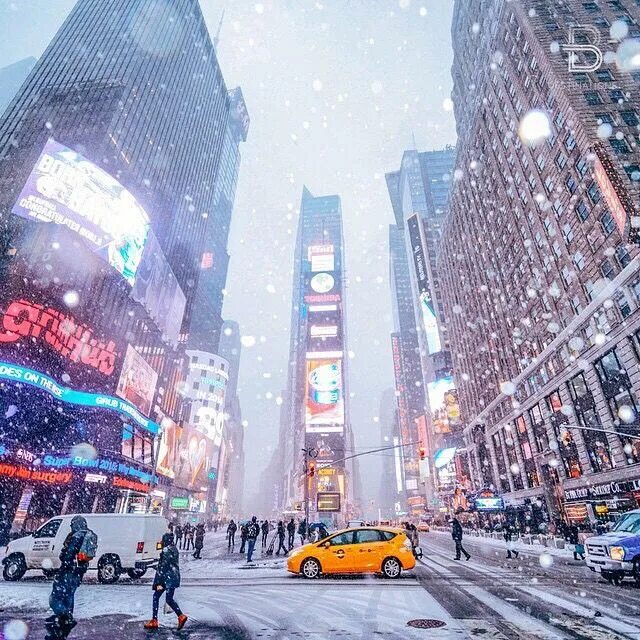 Ny Covered In Snow New york winter, New york christmas, Winter in new york
