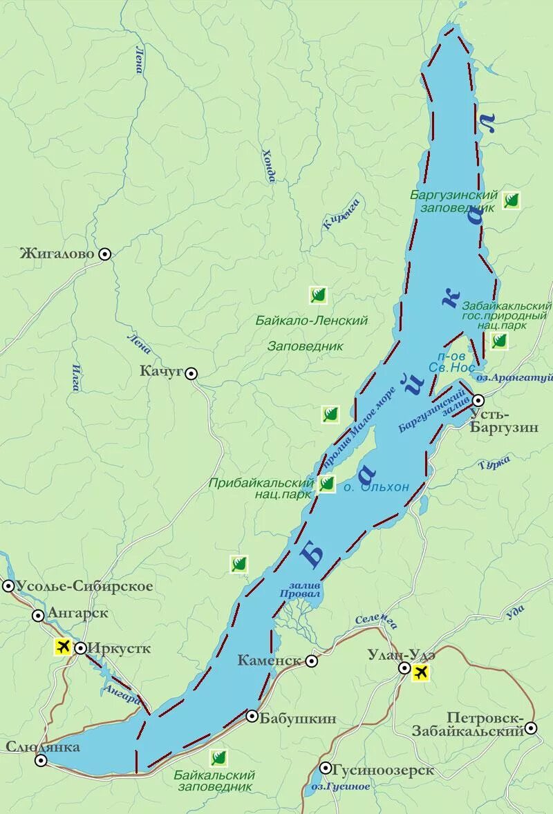 Карта озера Байкал подробная. Расположение озера Байкал на карте. Озеро Байкал на карте. Ангара из озера Байкал на карте.