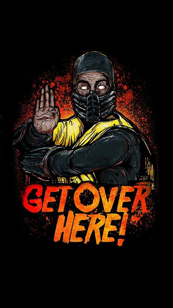 Get over here. Скорпион mortal kombat get over here. scorpion mk get over here. скорпион мк get over here. get over here мортал комбат.