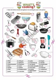 Match the cooking