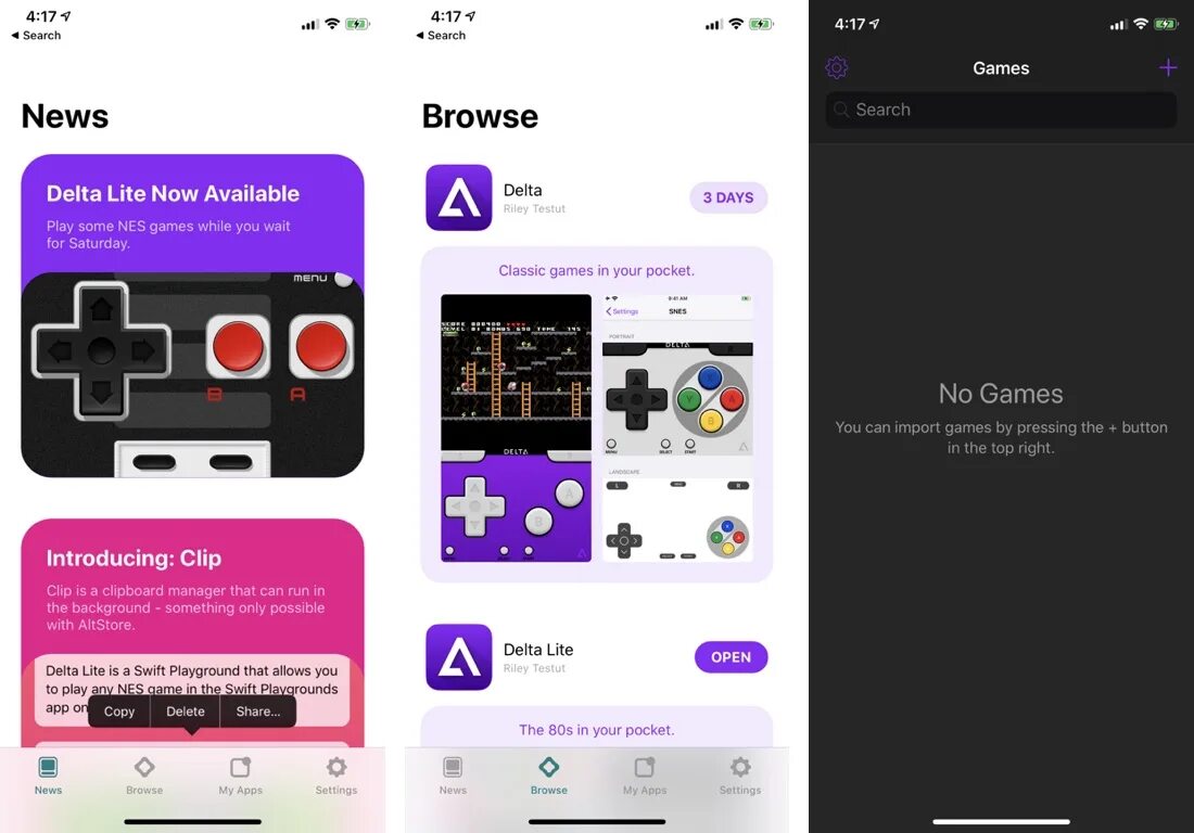 Altstore для чего нужен. Delta emulator. Delta ios app emulator. Delta emulator. Эмулятор под ios.
