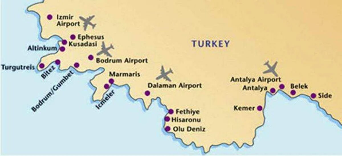 Сколько аэропортов в анталии. Международные аэропорты Турции на карте. Даламан Турция на карте Турции аэропорт. Бодрум и Даламан на карте Турции. Аэропорт Бодрума Турция на карте Турции.