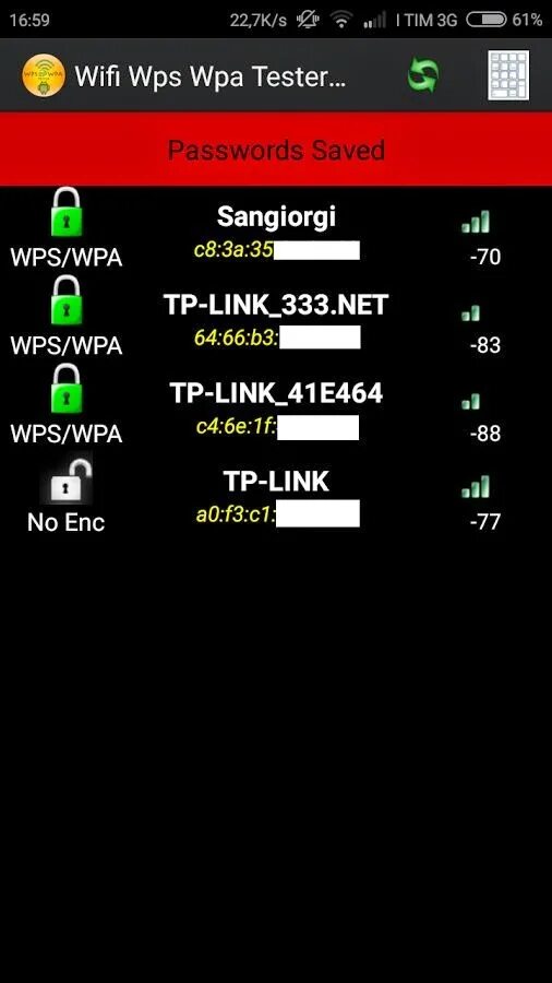 WIFI WPS WPA Tester. WPS WPA Tester Premium. WIFI:T:WPA;P:ddt120kn;s:Wyndham_staff;h:true. WIFI WPS Android.