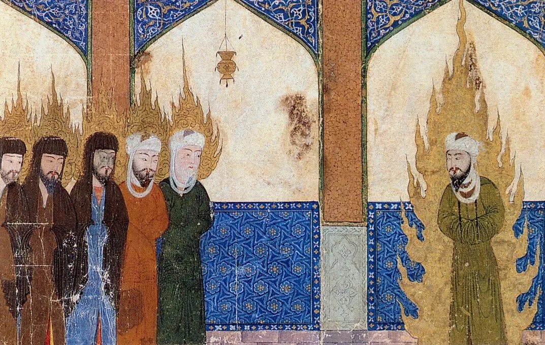 6 пророков ислама. Мухаммед пророк средневековье. пророк мухаммед изображение средневековья. мухаммед на средневековых миниатюрах. мухаммед проповедник ислама.