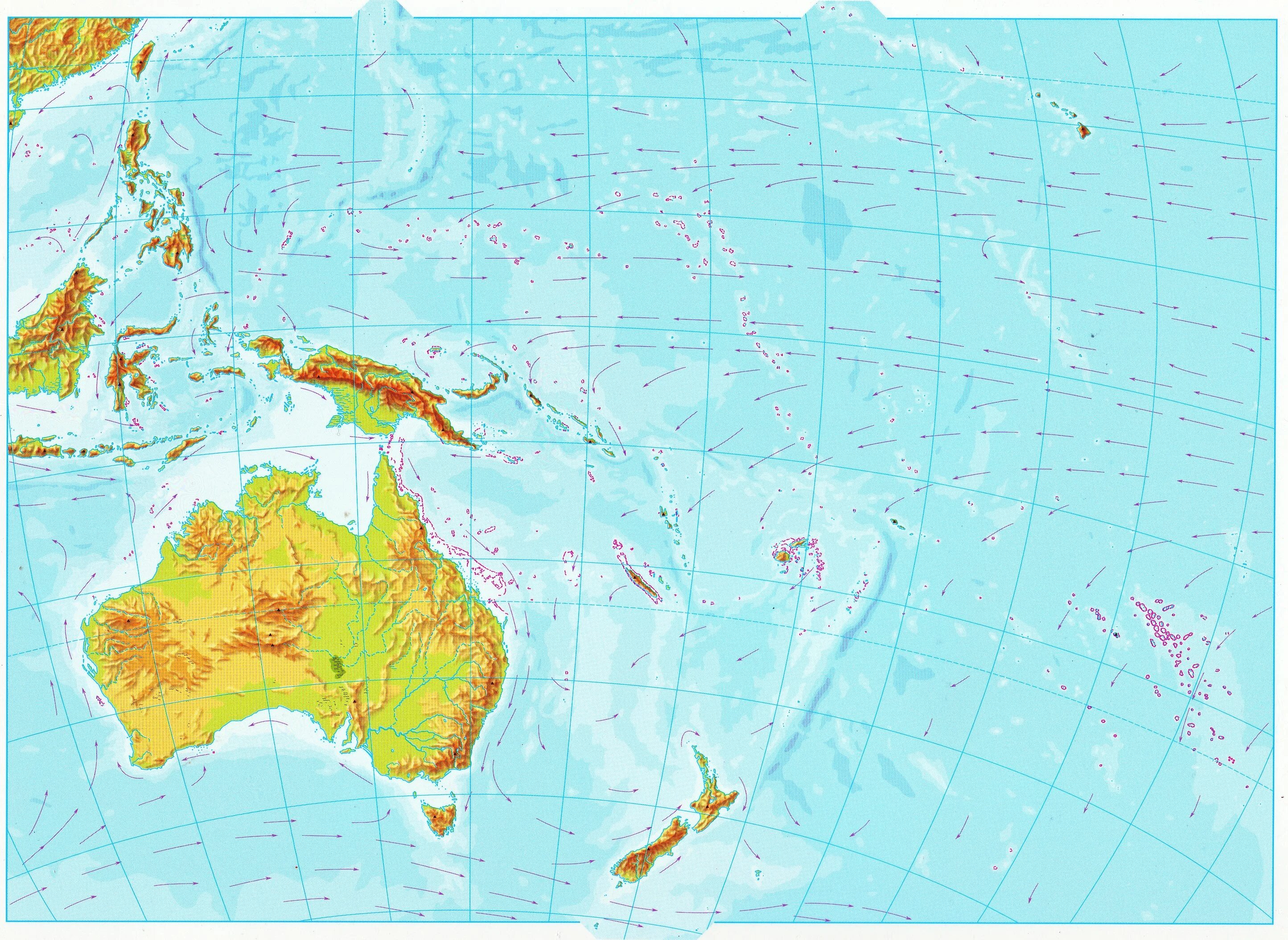 Физ карта Австралии. Австралия и Океания атлас. Физическая карт Австралии. Австралия и новая Зеландия физическая карта без подписей.