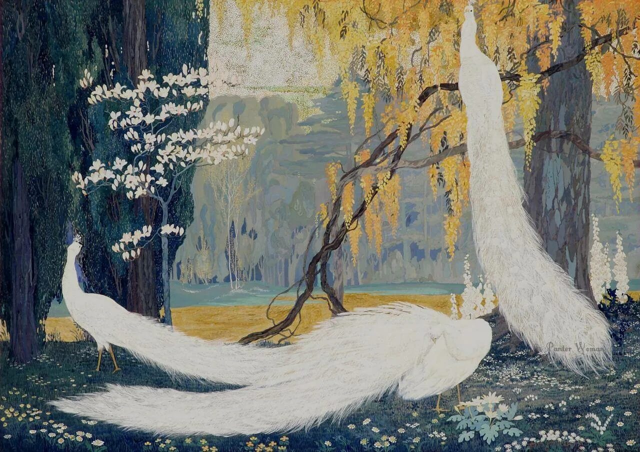 Художник jessie arms botke. Сказка белые цветы. Цикламен персидский рой. Белый цветок похожий на лен. Цветы гортензия белая.