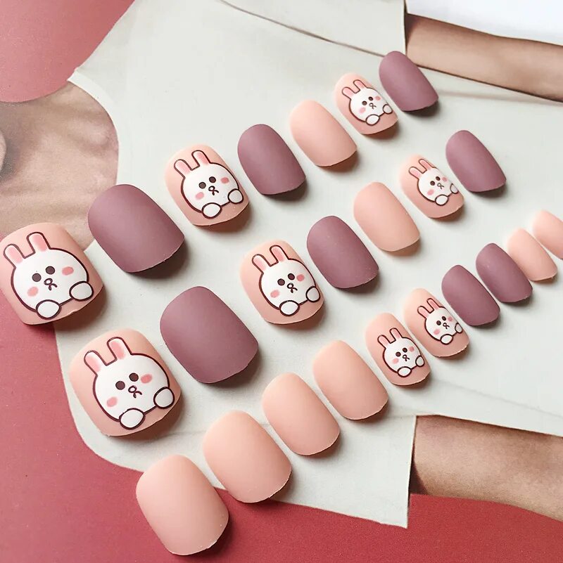 Милые дизайны ногтей. Милые ногти. Матовые ногти в школу. Ногти детские розовые матовые. Красивые накладные ногти.