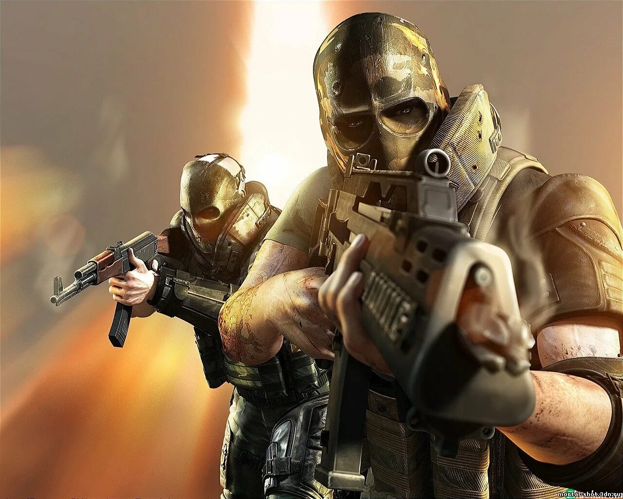 Army of two играть. Игра Army of two. Шутер арт. Крутые картинки стрелялки. Персонажи шутеров.