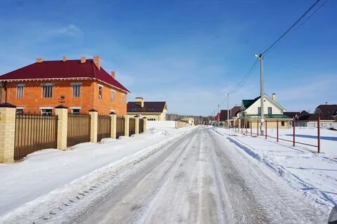 Улицы поселка солнечный