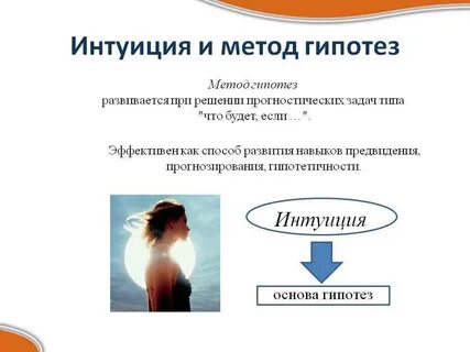 Интуитивный вывод на основе чутья