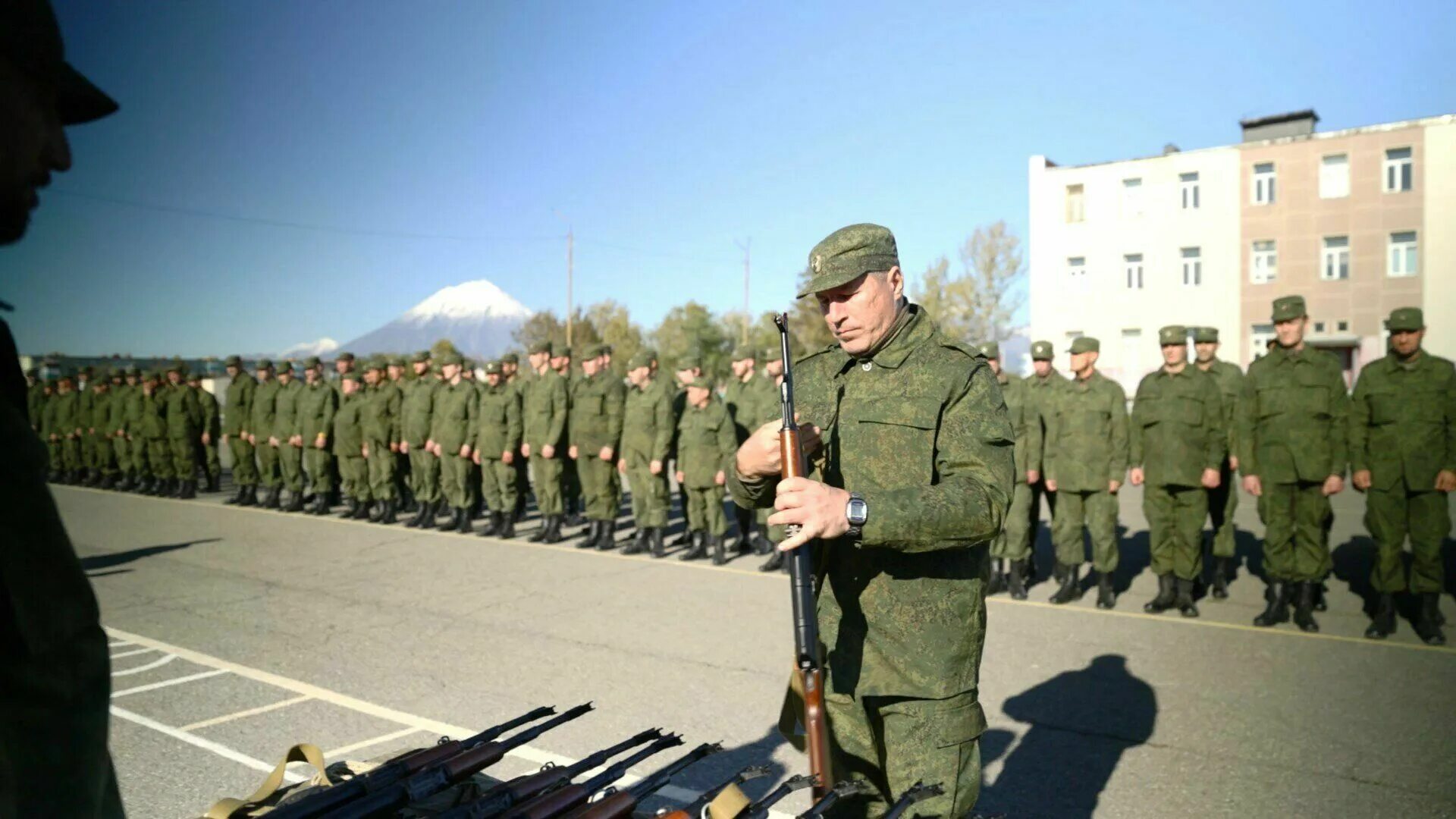 Военная часть. Российские войска. Военный в строю. Мобилизация 2022. Будет ли еще одна мобилизация в 2024