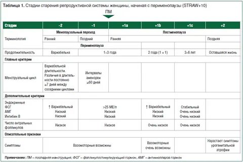 Старение репродуктивной системы