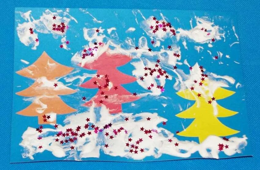 Аппликация из цветной бумаги зима. Зимняя аппликация для детей 2-3 лет. зимние аппликации для детей 3 лет. зимняя аппликация 4 года. зимние аппликации для малышей 2-3 лет.