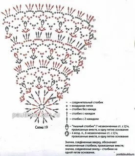 Берет крючком схема и описание