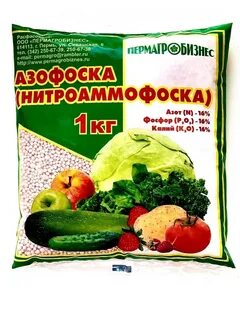 Азофоска удобрение для огорода