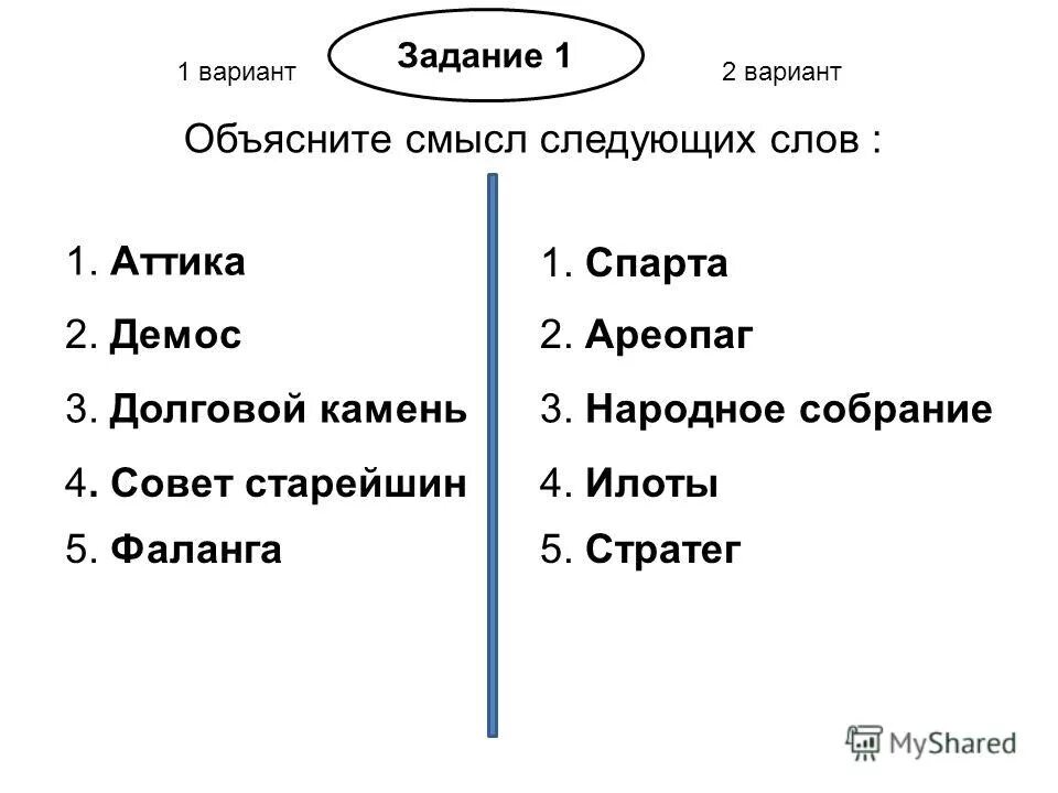 Долговой история 5 класс