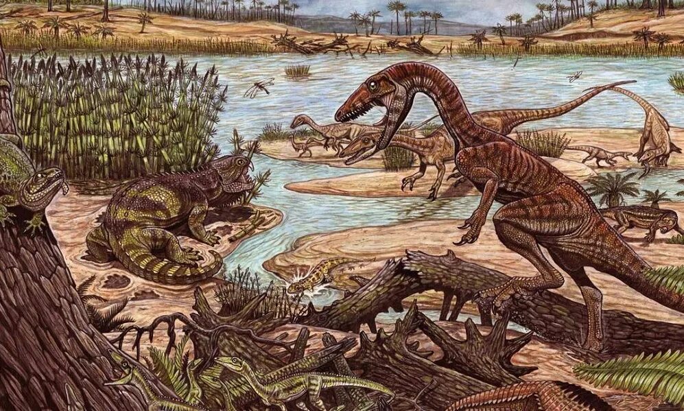 Мезозойское время. Динозавры Триасового периода. Меловой период мезозойской эры. Первые динозавры Триасового периода. Триасовый период мезозойской эры рептилии.