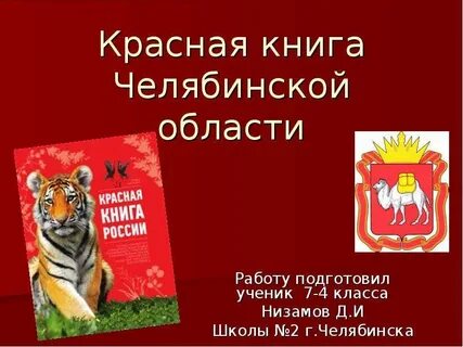 Книга про челябинскую область