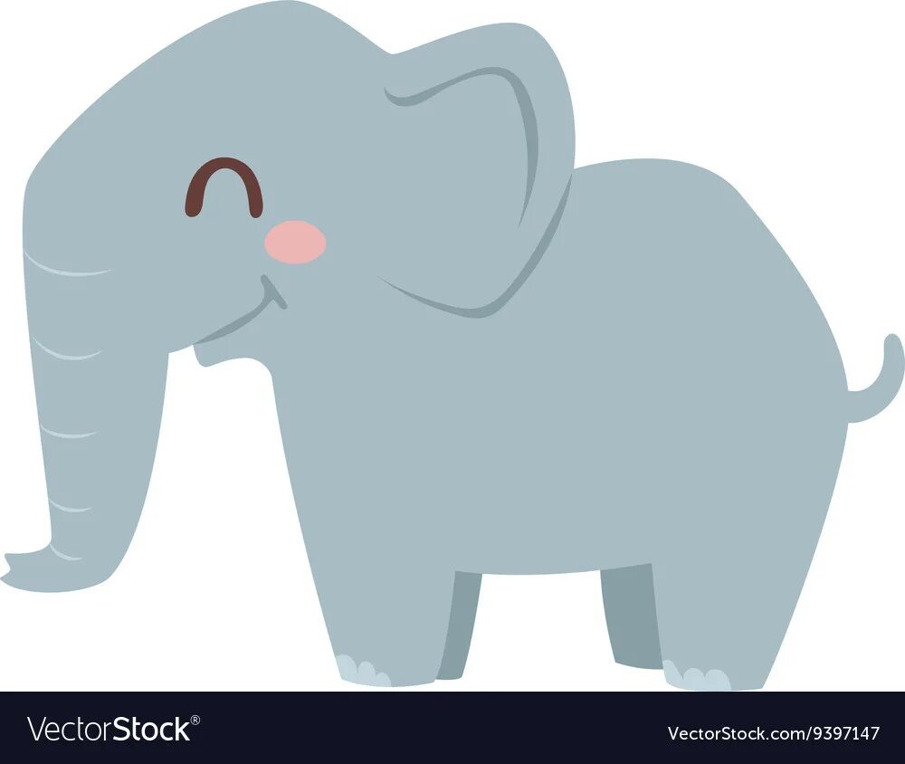 Стоящий слоник